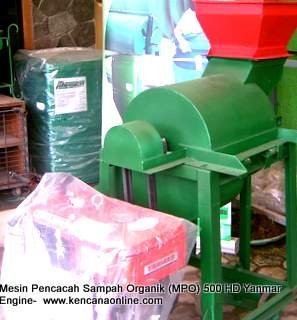 Mesin Pencacah Sampah MPO 500 Yanmar